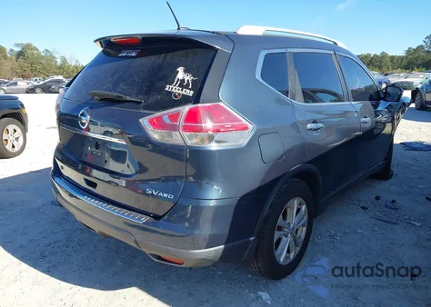 2016 Nissan Rogue Sv из США, поврежденный, VIN 5N1AT2MV5GC798870